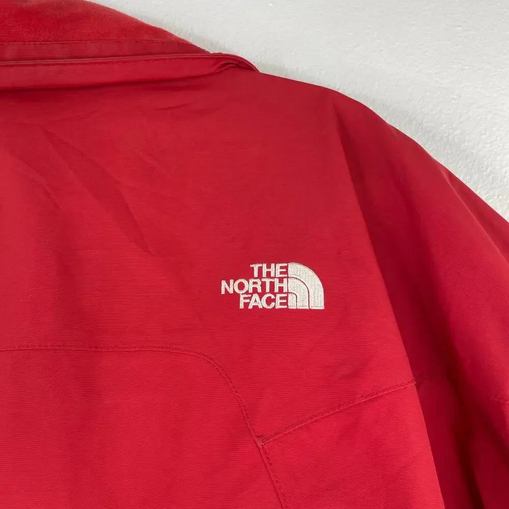The North Face Hyvent Red Full Zip Men's Jacket Snowboard Men's XL